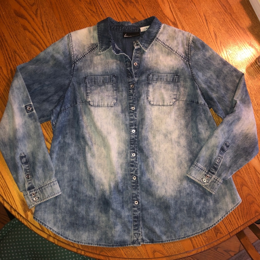 Lane Bryant denim jacket 10